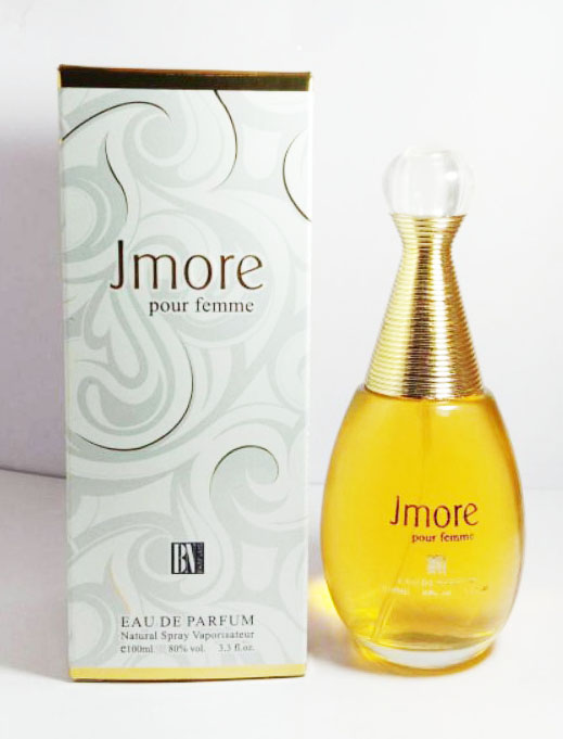 AllpeaU BN Parfums Jmore Pour Femme Eau De Parfum 100 ml  กลิ่นหอมของมวลดอกไม้ หอมนุ่มลึกเพิ่มความมั่นใจให้คุณยาวนานตลอดวันรับรองคุณภาพดี